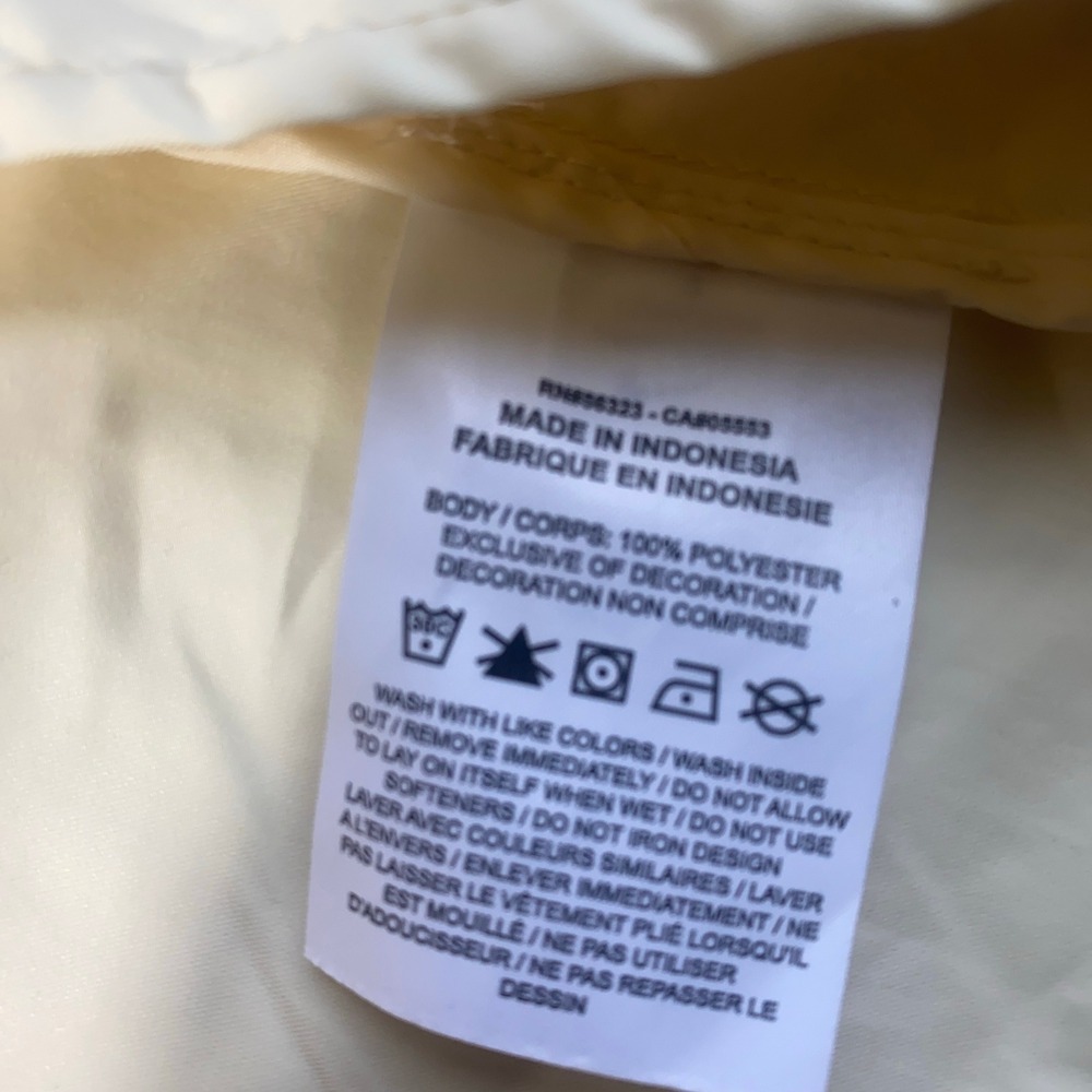 Nike Womens Utility Field Jacket Sail White Full‎ Zip Snap Cargo Pockets Small - Picture 6 of 9